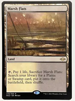 Marsh Flats LP Modern Horizons 2 248/303 Magic: the Gathering MTG Regular - Image 1