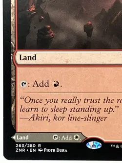 Needleverge Pathway LP Zendikar Rising 263/280 MTG Magic: The Gathering Regular - Image 4