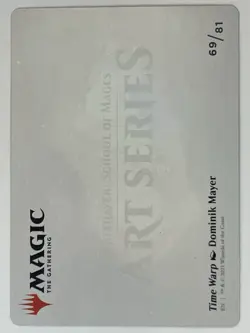 Time Warp LP Stamped Art Series Strixhaven School of Mages MTG Magic Gathering - Image 2