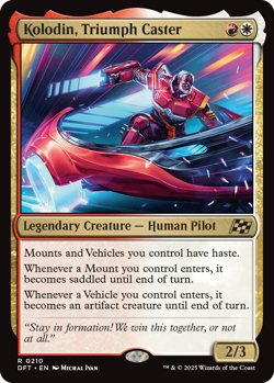 Kolodin, Triumph Caster 0210 ~ Rare NM MTG Aetherdrift - Image 1