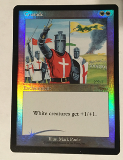 MTG PROMO DCI FOIL CRUSADE NM JUNIOR SUPER SERIES CRUSADE / WRONGWAY052 - Image 1