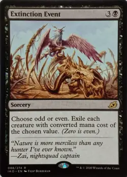 088/274 EXTINCTION EVENT RARE IKORIA: LAIR OF BEHEMOTHS MTG CARD - Image 1