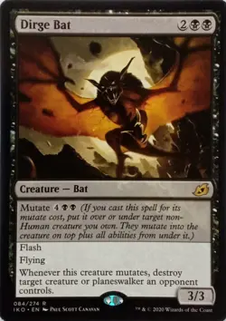 084/274 DIRGE BAT RARE IKORIA: LAIR OF BEHEMOTHS MTG CARD - Image 1