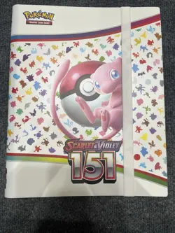 Pokemon Scarlet & Violet 151 Binder Only, No Pokemom Cards - Image 1