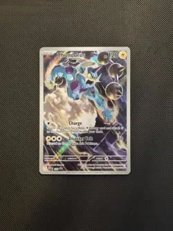 Pokemon TCG Thundurus SVP 209 Black Star Promo. - Image 1