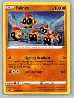 Falinks #110/196 SWSH11: Lost Origin Common - Pokemon Cards F38 - Image 1