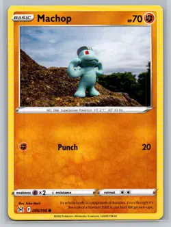 Machop #086/196 SWSH11: Lost Origin Common - Pokemon Cards F38 - Image 1