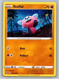 Stufful #150/264 SWSH08: Fusion Strike Common - Pokemon Cards F38 - Image 1