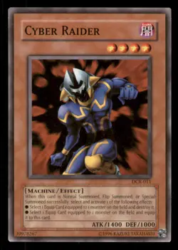 Yugioh Cyber Raider #DCR-011 Dark Crisis LP - Image 1