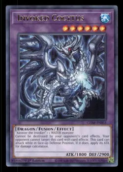 Yugioh Invoked Cocytus #GEIM-EN055 Genesis Impact LP - Image 1