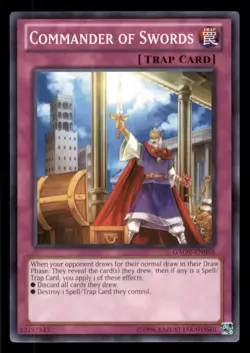 Yugioh Commander of Swords #GAOV-EN068 Galactic Overlord LP - Image 1