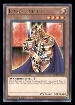Yugioh King's Knight #KICO-EN027 King's Court LP - Image 1