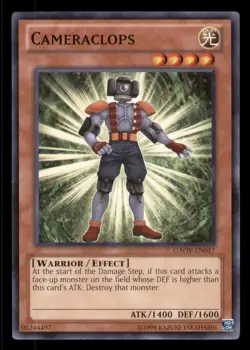 Yugioh Cameraclops #GAOV-EN017 Galactic Overlord LP - Image 1