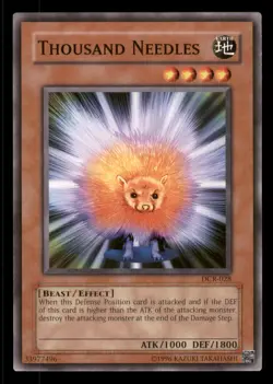 Yugioh Thousand Needles #DCR-028 Dark Crisis LP - Image 1