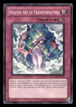 Yugioh Ninjitsu Art of Transformation #TU07-EN019 Turbo Pack: Booster Seven LP - Image 1