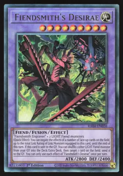 Fiendsmith's Desirae - RA04-EN056 - Ultimate Rare - 1st Edition Yugioh - Image 1