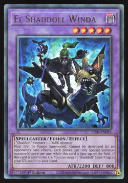 El Shaddoll Winda - RA04-EN052 - Ultimate Rare - 1st Edition Yugioh - Image 1