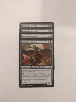 (4) Predation Steward *PLAYSET* Phyrexia: All Will Be One Regular NM MTG - Image 1