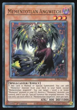 Mementotlan Angwitch - RA04-EN048 - Ultimate Rare - 1st Edition Yugioh - Image 1