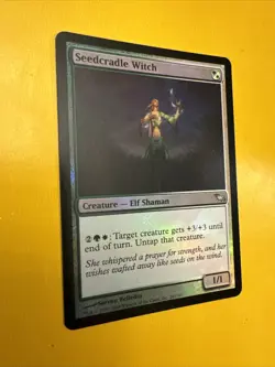 MTG - Seedcradle Witch - FOIL - Shadowmoor - NM/MT - Brandy New! - Image 1