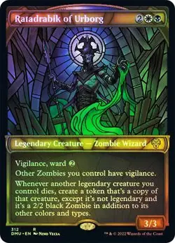 Ratadrabik of Urborg (Showcase) - 312 - MTG Dominaria United - Rare --- FOIL - Image 1