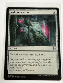 Ashnods Altar 368 MTG Commander Masters 2023 Mint - 9.0 + Uncommon Non Foil - Image 2