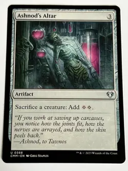 Ashnods Altar 368 MTG Commander Masters 2023 Mint - 9.0 + Uncommon Non Foil - Image 4