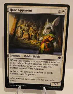 Hare Apparent MTG Foundations Regular - Image 1