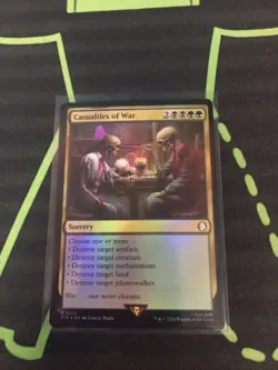MTG Magic The Gathering Casualties Of War Foil Golgari Sorcery Fallout Commander - Image 1