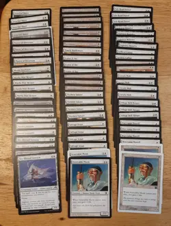 Mtg White Creatures Rebels/Warriors/Samurai Inspired Lot - 150+ Cards - Image 2