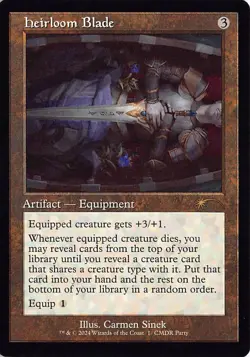 WPN & Gateway Promos, Heirloom Blade (Retro Frame) p2-29004 - Image 1