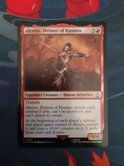 MTG Alexios, Deimos of Kosmos (Foil) [Assassin's Creed, Near Mint] - Image 1
