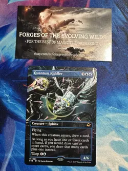 Quantum Riddler Extended Art Borderless Edge of Eternities - Image 1