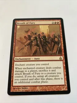 MTG Breath of Fury Ravnica 116/306 Regular Rare - Image 1