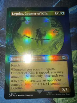 Legolas, Counter of Kills (Showcase) Universes Beyond: the Lord of the Rings:... - Image 1
