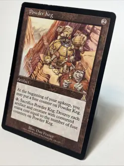 Powder Keg MTG Urza's Destiny NonFoil MP Moderate Play See Pics For Detail - Image 3