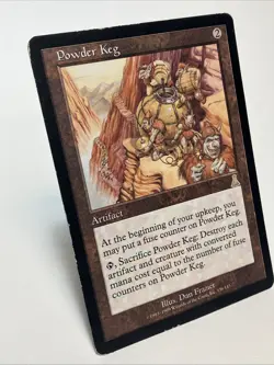Powder Keg MTG Urza's Destiny NonFoil MP Moderate Play See Pics For Detail - Image 4