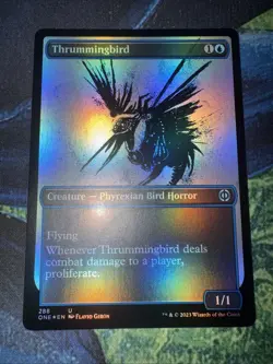 Thrummingbird (Showcase) Phyrexia: All Will Be One Foil - Image 1