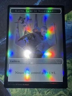 Kaito, Bane of Nightmares / Gremlin Double-Sided Token (Foil) - Duskmourn - Image 1