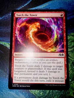 Torch the Tower Wilds of Eldraine Regular - Image 1