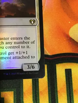 C5230 MAGIC MTG COMMANDER MASTERS HEAVENLY BLADEMASTER #0028 NM RARE FOIL - Image 5