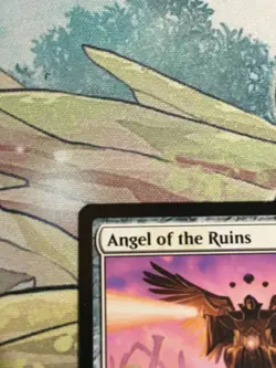 C5846 MAGIC MTG COMMANDER NLOOMBURROW ANGEL OF THE RUINS #0134 NM RARE - Image 3