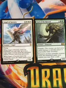 C5534 MAGIC GATHERING MTG ANGEL OF SERENITY 016 SOUL OF THE HARVEST RARE HP-DMG - Image 1