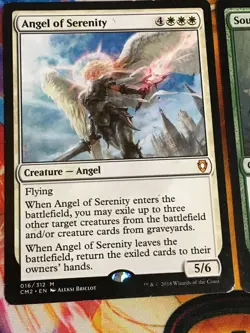 C5534 MAGIC GATHERING MTG ANGEL OF SERENITY 016 SOUL OF THE HARVEST RARE HP-DMG - Image 2