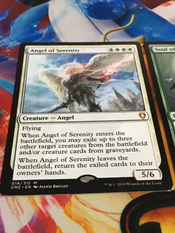 C5534 MAGIC GATHERING MTG ANGEL OF SERENITY 016 SOUL OF THE HARVEST RARE HP-DMG - Image 3