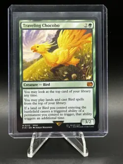 Traveling Chocobo 0210 MTG Magic Universes Beyond Final Fantasy Mythic IN HAND - Image 1