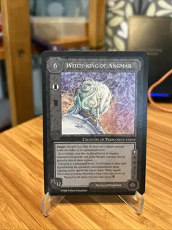 Middle-Earth CCG The Wizards Limited Witch-King of Angmar MECCG - Image 1