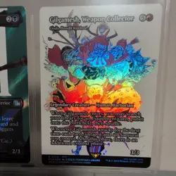 Gilgamesh, Weapon Collector / Godo, Bandit Warlord (FOIL) FF Through the Ages - Image 1