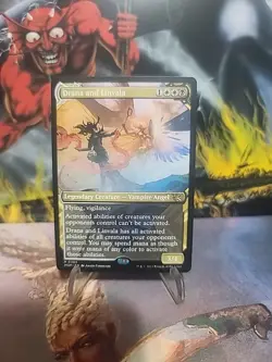 MTG - Drana and Linvala (Showcase) 305 - March of the Machine NM pack fresh - Image 1