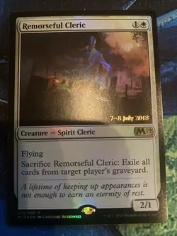 Remorseful Cleric Prerelease Cards Foil - Image 1